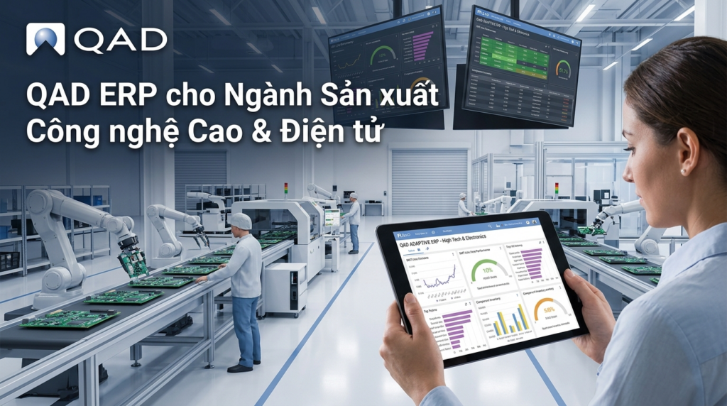 QAD ERP For Electronics and High Tech