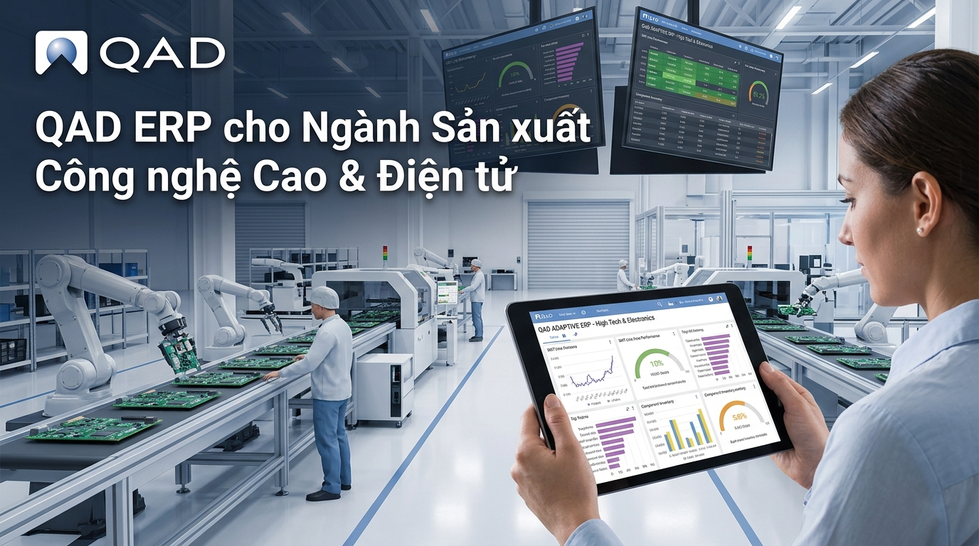 QAD ERP For Electronics and High Tech